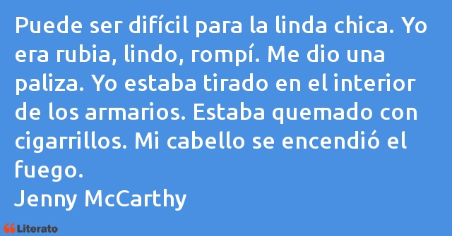 Frases de Jenny McCarthy