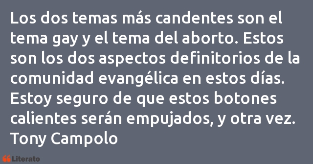 Frases de Tony Campolo