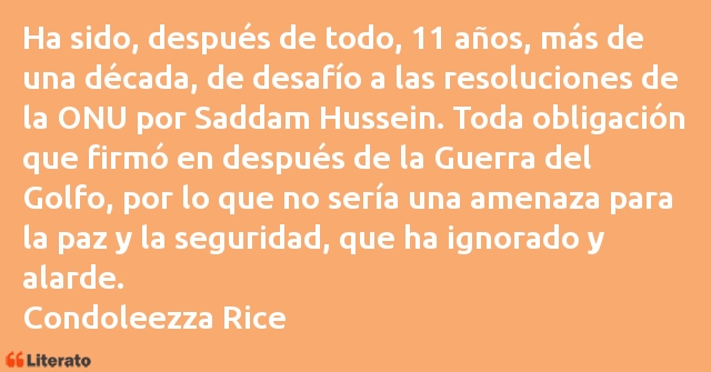 Frases de Condoleezza Rice