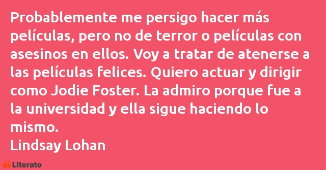 Frases de Lindsay Lohan