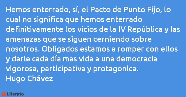 Frases de Hugo Chávez