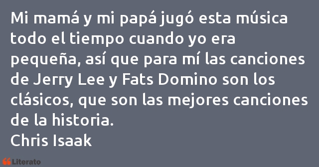 Frases de Chris Isaak