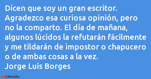 Frases de Jorge Luis Borges