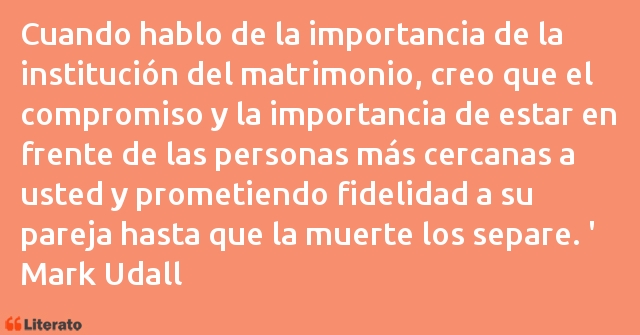 Frases de Mark Udall