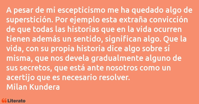 Frases de Milan Kundera