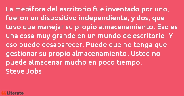 Frases de Steve Jobs