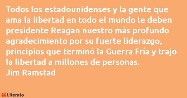 Frases de Jim Ramstad