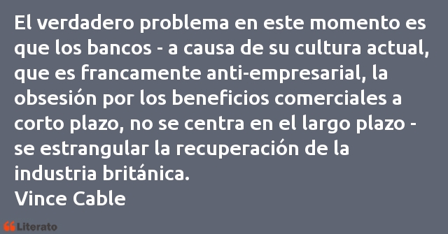 Frases de Vince Cable