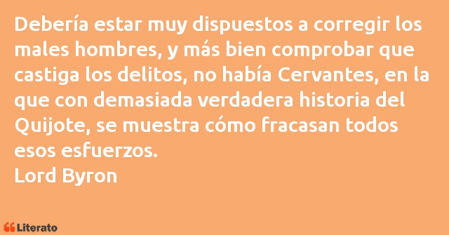 Frases de Lord Byron