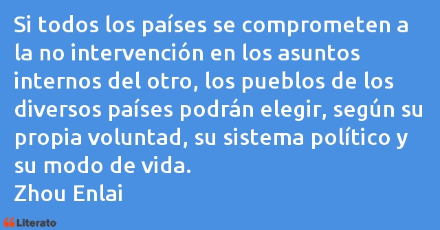 Frases de Zhou Enlai