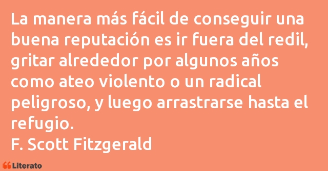 Frases de F. Scott Fitzgerald