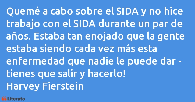 Frases de Harvey Fierstein