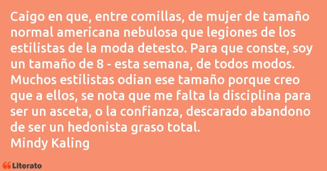 Frases de Mindy Kaling