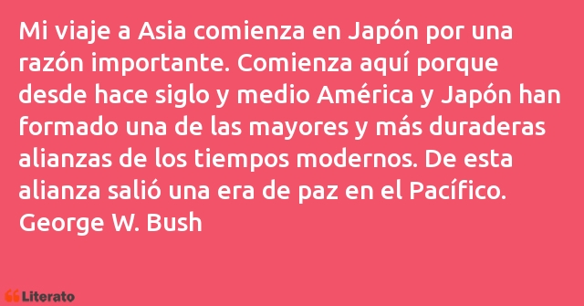 Frases de George W. Bush