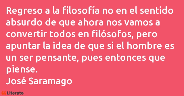 Frases de José Saramago