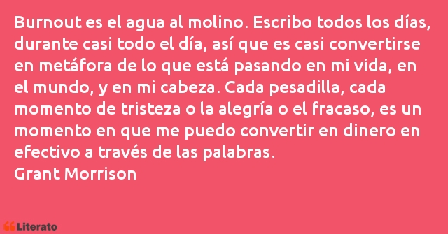 Frases de Grant Morrison