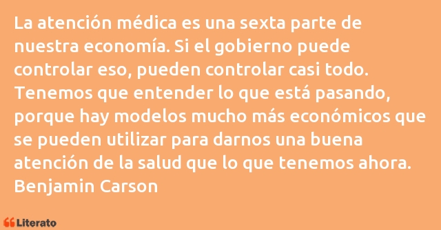 Frases de Benjamin Carson