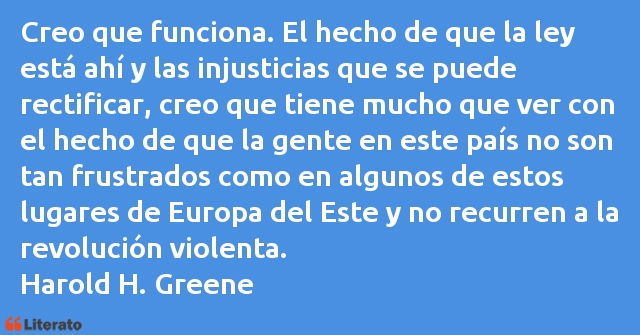 Frases de Harold H. Greene