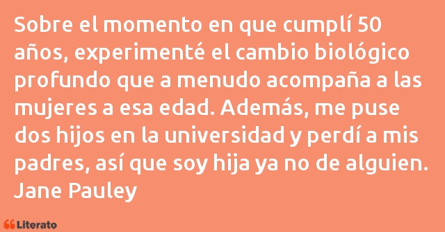 Frases de Jane Pauley
