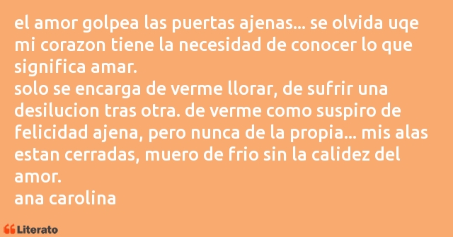 Frases de ana carolina