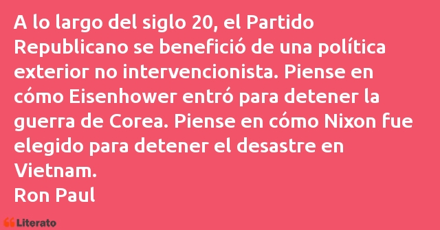 Frases de Ron Paul