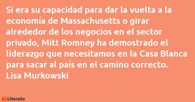 Frases de Lisa Murkowski