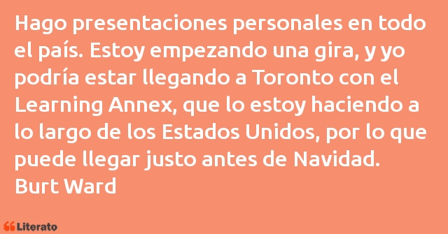 Frases de Burt Ward