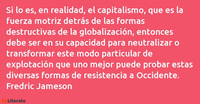 Frases de Fredric Jameson