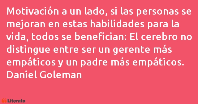 Frases de Daniel Goleman