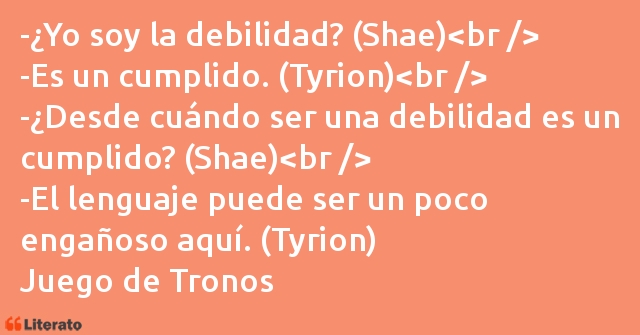 Frases de Juego de Tronos