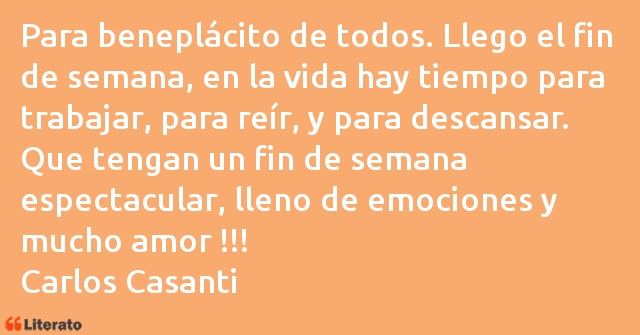 Frases de Carlos Casanti