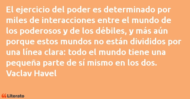 Frases de Vaclav Havel