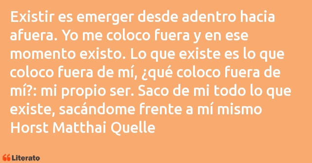 Frases de Horst Matthai Quelle