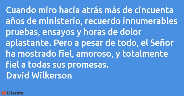 Frases de David Wilkerson