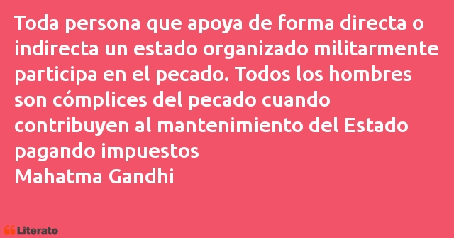 Frases de Mahatma Gandhi