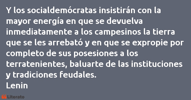 Frases de Lenin