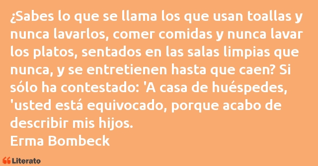 Frases de Erma Bombeck