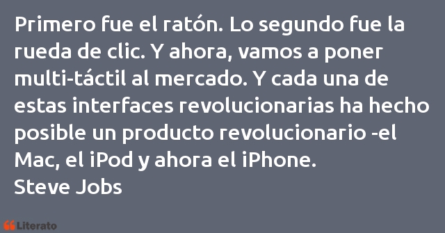 Frases de Steve Jobs