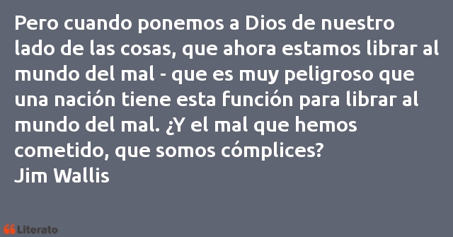 Frases de Jim Wallis