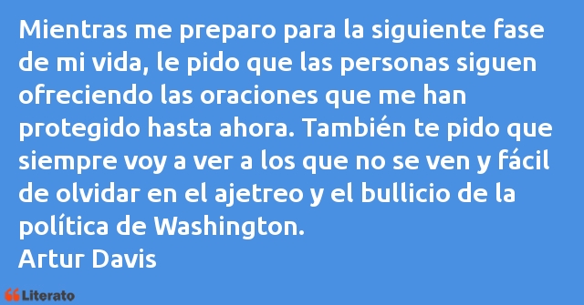 Frases de Artur Davis