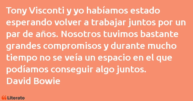 Frases de David Bowie