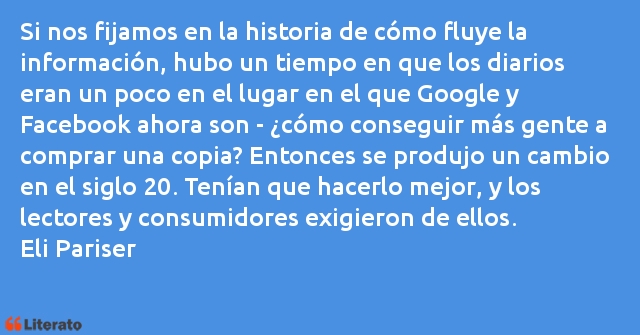 Frases de Eli Pariser