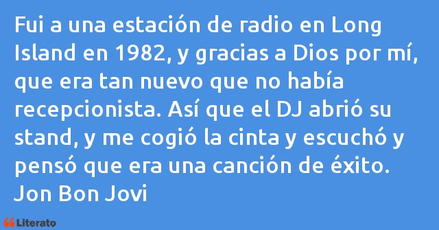 Frases de Jon Bon Jovi