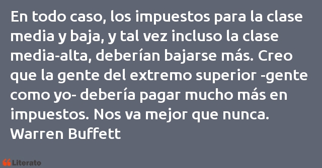 Frases de Warren Buffett