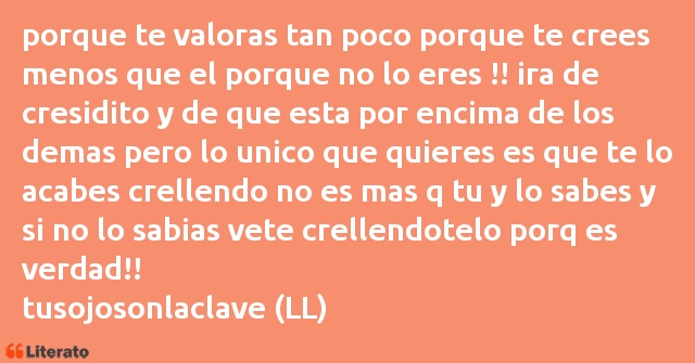 Frases de tusojosonlaclave (LL)