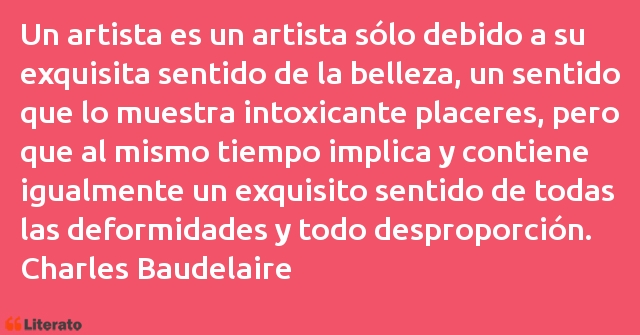 Frases de Charles Baudelaire