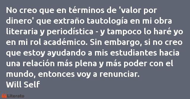 Frases de Will Self