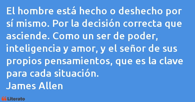 Frases de James Allen