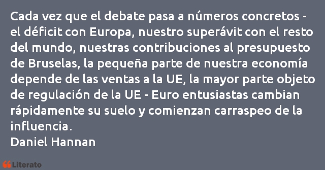 Frases de Daniel Hannan