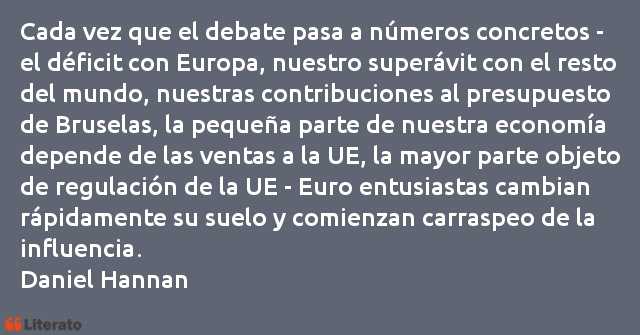 Frases de Daniel Hannan